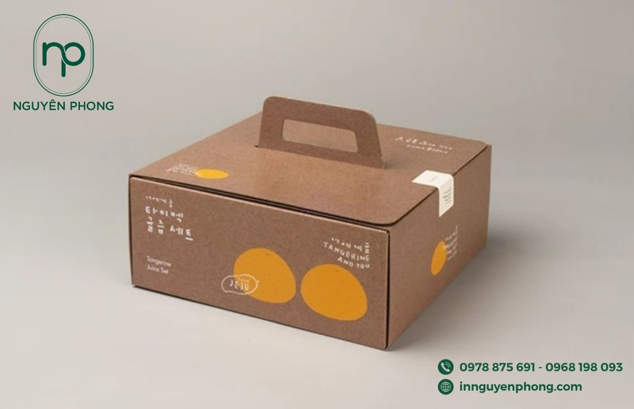 Thùng carton đựng quýt